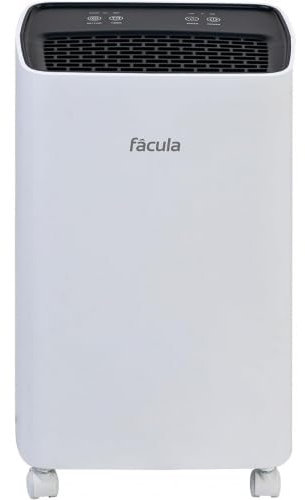 facula - Deshumidificador con control de humedad 16l/día