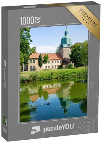 Puzzle 1000 Teile XXL „Schloss in Fürstenau, Niedersachsen“ – aus der Puzzle-Kollektion Osnabrück