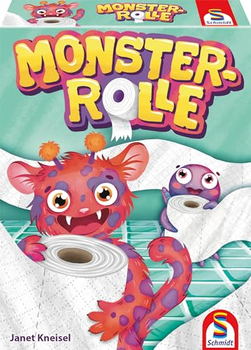 Schmidt Spiele 75057 Monsterrolle, Kinderkartenspiel