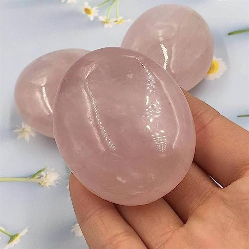 AUOQKQUT 1 pièce de Palmier en Cristal Rose Naturel, Soins de santé, Cadeau décoration d'intérieur(Size:80-100g)