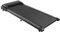 Laufband elektrisch 6 km/h 8 Programme Puls Fitness Heimtrainer 100 kg klappbar,mit Fernbedienung und LED-Display Ultra Slim Compact Walking Run Joging Treadmill für Zuhause (Schwarz)