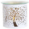 Woodbridge Teelicht Duftlampe | Tree of Life Weiß | Teelichthalter für Zuhause | Duftkerzenhalter Kerzenaccesoires | Duftlampe für Duftwachs