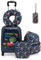 SOARS 5tlg. Kinderkoffer Set, 16” Kindertrolley mit Rucksack, Nackenkissen, Lunchtasche & Kofferanhänger, Kindergepäck mit Rollen & Teleskopgriff, Reisekoffer Kinder Jungen & Mädchen (Astronaut)
