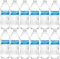Brocery Purified Drinking Water with Added Minerals 100% Recyclable 16.9 Fl Oz (500 ml) Bottles, Eco-Friendly, Convenient for Daily Hydration Pack of 12