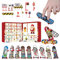 Finger-Skateboards-Adventskalender 2024, Finger-Skateboard-Weihnachts-Adventskalender, Fingerboard-Fidget-Spielzeug-Adventskalender 2024 für Kinder und Teenager