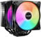 be quiet! Pure Rock Pro 3 LX air cooler, impressively high cooling capacity, 6 high-performance 6mm heat pipes, 2 optimized Light Wings LX 120mm PWM fans, compatible with liquid metal thermal grease