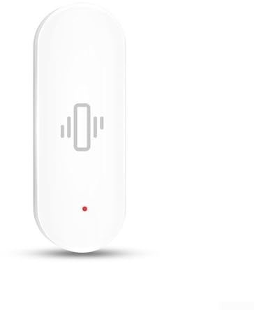 Detección inteligente de sensor de vibración para Tuya para Zigbee, detección de alta sensibilidad en tiempo real, para aplicación SmartLife, para protección de seguridad de oficina en casa