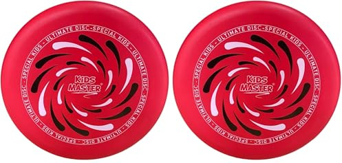 Frisbee en Mousse Soft 20 CM - Coloris Aléatoire (Lot de 2)