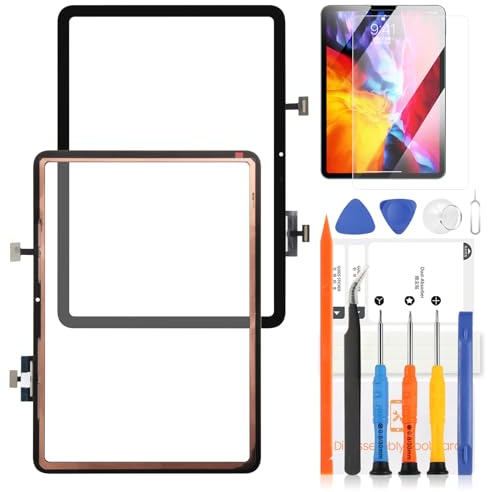 LADYSON Écran LCD de rechange pour iPad Air 6 6ème génération 11 (2024) - Écran tactile de rechange pour iPad Air 6ème génération 11 A2902 A2903 A2904 avec outils de réparation, sans écran LCD, pas