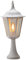 Konstsmide Firenze 7214-250 Sockelleuchte B: 23,5cm T: 23,5cm H: 55cm / 1x100W / IP43 / lackiertes Aluminium / matt-weiß
