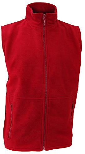 Result Mens Active Anti Pilling Fleece Bodywarmer Jacket (L) (Red)