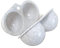 Eierträger 2-fach, granit-weiß - Sonja-PLASTIC - Made in Germany