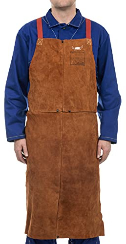 Weldas Schürze Lava Brown™ L.ca.107xB.ca.60cm braun