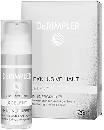 Dr. Rimpler Anti Aging Gesichtscreme Xcelent Skin Energize Q10 I Hochkonzentrierte Antifaltenpflege I feuchtigkeitsspendende, vitalisierende und straffende Gesichtspflege, 50ml