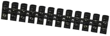 BATILEC - Barrette connexion 16 mm² 12 plots – Noir
