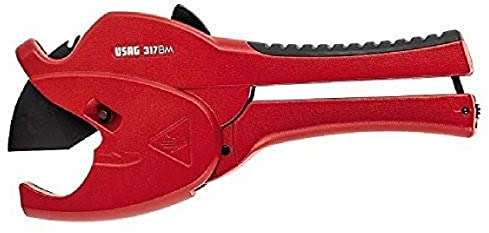 USAG U03170010 Tagliatubi per Tubi e profilati in plastica (Diametro 42 mm), Rosso