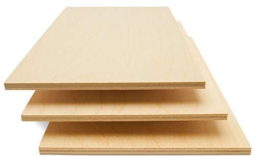 5 mm 1/10,2 x 30,5 x 61 cm Premium in compensato di betulla Baltico – B/BB grade – Lenzuola by Woodpeckers