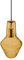 LEDVANCE Vintage Edition 1906, Deckenleuchte mit E27 Sockel, Oranges Glas, Ohne Leuchtmittel, Carved Pendant Bottle