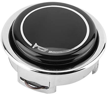 Fydun Lenkradhupenknopf Universal Modified Auto Lenkrad Hupenknopf (Schwarz)