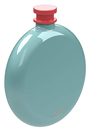 Lund London Cool Sports Bottle Mint & Coral 145 ml Kegelförmiger runder Flachmann 7131