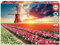 Educa 18465, Tulpen Landschaft, 1500 Teile Puzzle für Erwachsene und Kinder ab 12 Jahren, Holland, Blumen