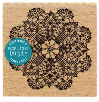 Florilèges Design Stempel, Farbe Holz, 70 x 70 mm