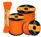 Abma Cord Paracord 550 4mm 50M 100% Nylon Seil Typ III Schnur mit 7 Kern für Basteln, Camping, Survival, Outdoor - Max. 250kg (550lbs) - Orange