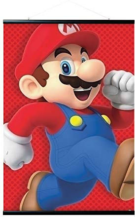 Erik Magnetische Posterleiste mit Poster - Super Mario Run