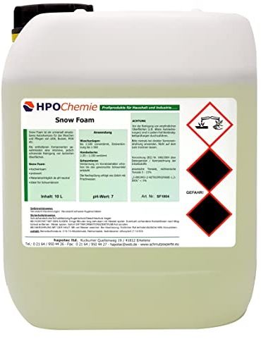 HPOChemie Snow Foam Autoshampoo 20 Liter