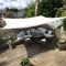 Clara Shade Sail Toile Parasol carrée de Jardin 98% de Protection Contre Les UVs Blanc (Square 4m, Blanc)