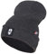 Nebelkind Herren Beanie Folded Totenkopf Patch Strickmütze Grau One Size
