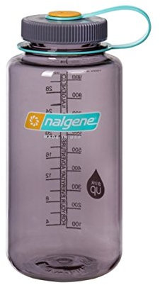 Nalgene Tritan Weithals-Trinkflasche, BPA-frei, Aubergine