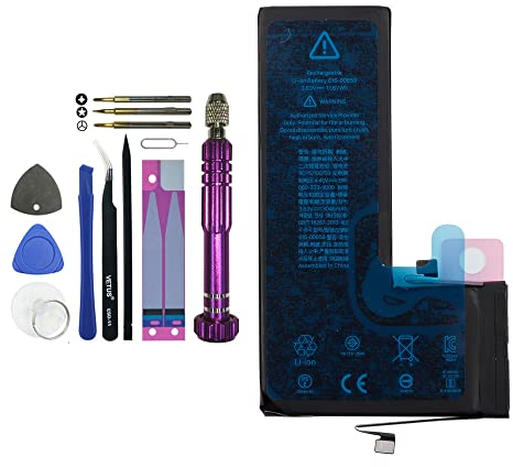 Vvsialeek iphone11 PRO MAX 616-00651 - Batteria compatibile con iPhone 11 PRO MAX A2218 A2161 A2220 con kit di strumenti