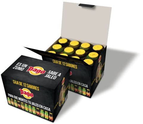 Zumos Pago - Pack Mix 12 sabores de Zumos, néctares y bebidas de fruta 200ml