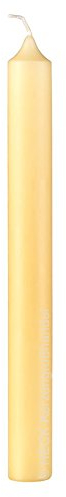 Altarkerzen (10% BW Anteil) Lange schlanke (Bienenwachs Kerzen) Champagner 300 x Ø 40 mm, 4 Stück, Kerzen mit Dornbohrung in RAL Kerzengüte Qualität