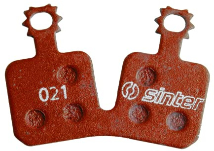 Sinter Disc Brake Pads - 021 Magura S514 - Single Pair Blister Pack 2022: Red One Size, TU