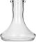 Moze Breeze Two Bowl Clear - Premium Shishaglas für Steckpfeifen, klein und handlich - Optimale Geometrie für direkten Anzug und angenehmes Rauchvolumen