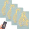 Diyalo Heilige Familie Aufkleber 4pcs Design Barmherzigkeit Jesus Maria Aufkleber Aufkleber Dekorativ Für Telefon Laptop Wasserflasche Koffer