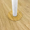 Natural Finished Oak Pipe Covers for Solid, Engineered Wood & Laminate Floors, 15mm Radiator Pipe Collars/Roses/Surroundings/Rings, Real Wood Oak Veneer, Slim Modern Profile, Self Adhesive (4)