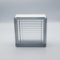 Fuchs Design THERMO BLOCK Slim, brique de verre Nuage clair, 19x19x8cm, isolation thermique : Ug 1,0