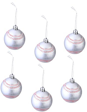 BUGUUYO 6cm Kunststoff Weihnachtskugeln Ornamente Box Flitter Bälle Für Weihnachten Baum Dekorative Hängende Bälle