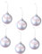 BUGUUYO 6cm Kunststoff Weihnachtskugeln Ornamente Box Flitter Bälle Für Weihnachten Baum Dekorative Hängende Bälle