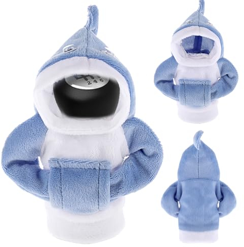 Mabor Hai Hoodie für Schaltknauf Universal Hoodie Auto-Schalthebelabdeckung Schalthebel Abdeckung Auto Schaltknauf Abdeckung Mini Hoodie Schaltknauf Überzug für Auto Dekoratives