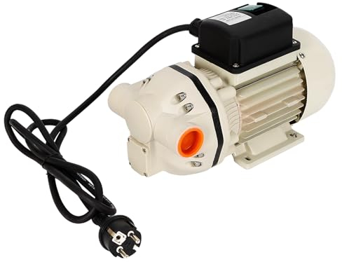 Membranpumpe 230 Volt, selbstansaugend, 34L/min Förderleistung, Anschlussstücke inklusive, vielseitig einsetzbar für Gartenbewässerung, Wohnmobilreisen und landwirtschaftliche Anwendungen
