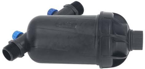 Filtro a Y 3/4'' Filtro per Irrigazione a Goccia con Irrigatore Idroponico, Rete Impermeabile da 155 Maglie, Design Versatile per Esigenze Agricole (Tipo con disco maschio da 3/4