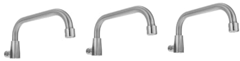Küchenarmatur,3-teiliger Schaukelhahn zur Wandmontage, Wannenhahn, schwenkbarer Wasserhahn, Wandmontage, Wasserhahn aus Metall, Küchenwasserhahn, drehbarer Wasserhahn, Badhahn, Badewannenhah