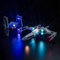 Version mit Lichtsteuerung Licht-Kit für Lego Mashup aus TIE Fighter & X-Wing (Nicht Lego), Led Beleuchtungs Set für Lego 75393 TIE Fighter & X-Wing Mash-up Kreative Spielzeug
