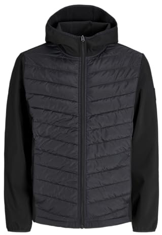 JJ rebel Herren Jrebgazing Hybrid Jacket, Black, l