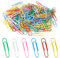 Büroklammern,Büroklammern Groß,Büroklammern Bunt,Büroklammern 100 Stück 48mm,Büroklammer,Briefklammern,Paper Clips,Metall Büroklammern Weiß,Farbige Büroklammer Für Schule Büro
