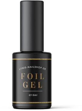 Foliengel 15ml für Gelnägel & Transferfolie auf Nägeln 15ml Foil Glue Gel zum Kleben von Folien · besseres Kleben mit Nagelfolien · Lynis-Nailshop.de